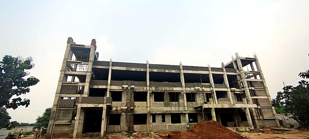 National Centre for Disease Control building under construction in Bhubaneswar